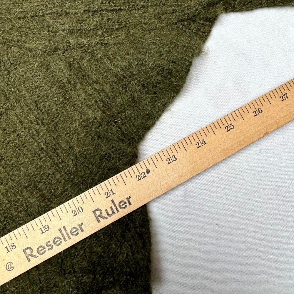 Atelier Delphine Henrietta Alpaca Ribbed Knit Cropped Sweater Top Womens Small - Picture 6 of 10